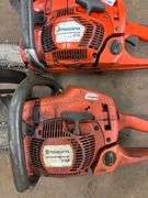 (2) HUSQVARNA 570 CHAINSAWS