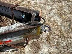 2001 AUBREY PINTLE HITCH EQUIPMENT TRAILER - VIN: 1N9FS25291C007913