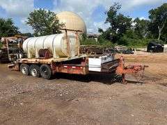 2001 GALBREATH PINTLE HITCH EQUIPMENT TRAILER - VIN: 14MAA11C91A001538