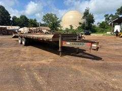 2002 PINTLE HITCH EQUIPMENT TRAILER - VIN: 5D3BP28262E101474