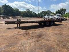 2002 PINTLE HITCH EQUIPMENT TRAILER - VIN: 5D3BP28262E101474