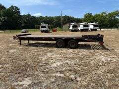 2001 AUBREY PINTLE HITCH EQUIPMENT TRAILER - VIN: 1N9FS25291C007913