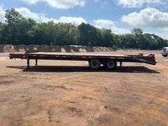 2002 PINTLE HITCH EQUIPMENT TRAILER - VIN: 5D3BP28262E101474