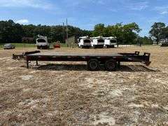 2001 AUBREY PINTLE HITCH EQUIPMENT TRAILER - VIN: 1N9FS25291C007913