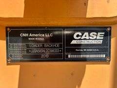 CASE 580 SUPER N 4x4 BACKHOE - SER: JJGN58SNLDC586333