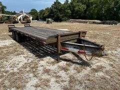 2001 AUBREY PINTLE HITCH EQUIPMENT TRAILER - VIN: 1N9FS25291C007913