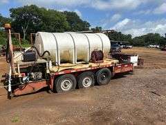 2001 GALBREATH PINTLE HITCH EQUIPMENT TRAILER - VIN: 14MAA11C91A001538