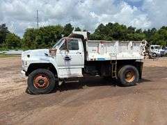 1991 FORD F-800 DUMP TRUCK - VIN: 1FDYK84A9MVA09329