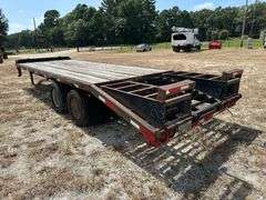 2001 AUBREY PINTLE HITCH EQUIPMENT TRAILER - VIN: 1N9FS25291C007913