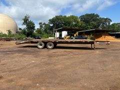 2002 PINTLE HITCH EQUIPMENT TRAILER - VIN: 5D3BP28262E101474