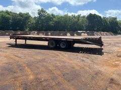 2002 PINTLE HITCH EQUIPMENT TRAILER - VIN: 5D3BP28262E101474