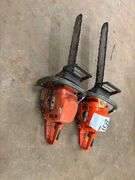 (2) HUSQVARNA 570 CHAINSAWS