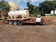2001 GALBREATH PINTLE HITCH EQUIPMENT TRAILER - VIN: 14MAA11C91A001538
