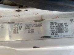 2000 FREIGHTLINER DUMP TRUCK - VIN: 1FUWJJCB7YHB85019