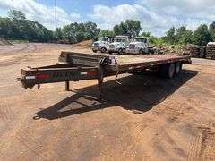 2002 PINTLE HITCH EQUIPMENT TRAILER - VIN: 5D3BP28262E101474