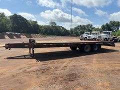 2002 PINTLE HITCH EQUIPMENT TRAILER - VIN: 5D3BP28262E101474