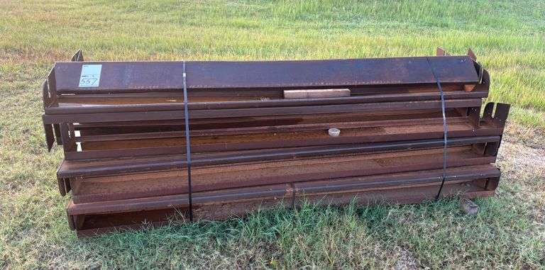 BUNDLE OF TARP BRACKET FRONT BOARDS