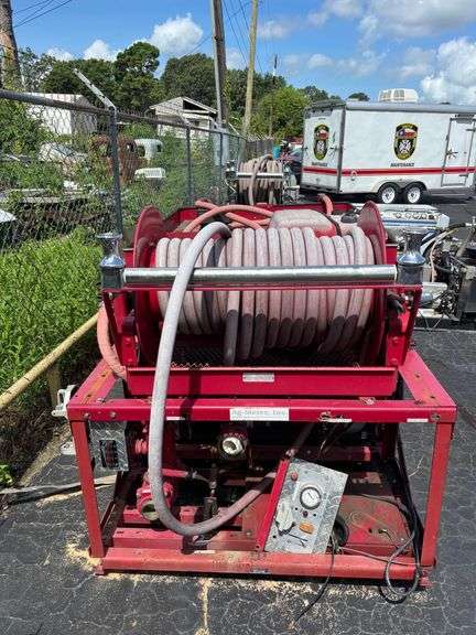 HOSE REEL SKID UNIT