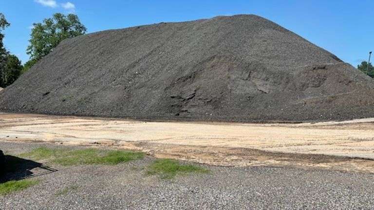 Approximately 9 Yards of RAP (Reclaimed Asphalt Pavement)