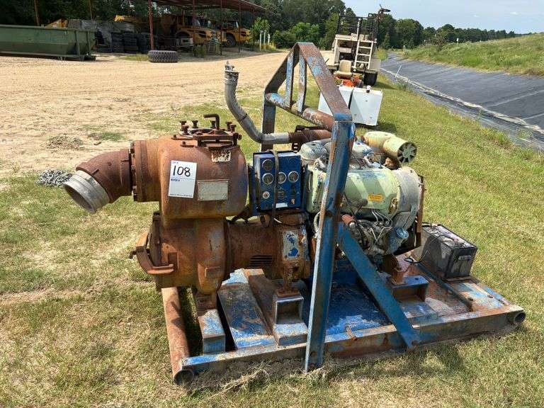 GORMAN RUPP 16A2-F3L WATER PUMP - SER: 986945