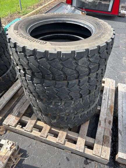 (4) TRUCK TIRES