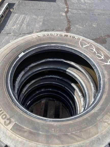 (4) TRUCK TIRES