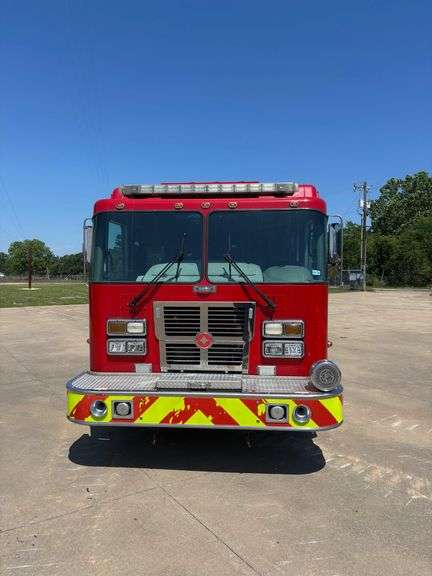 2008 SPARTAN CRIMSON PUMPER FIRE TRUCK - VIN: 4S7CU2D948C070552