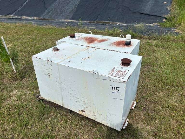 (2) 100 GALLON FUEL TANKS
