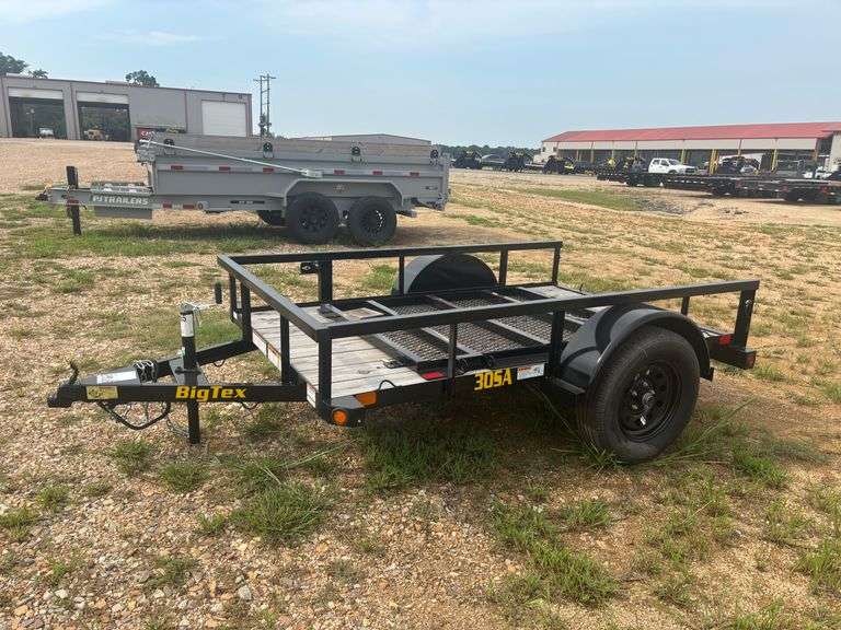 2025 BIG TEX 30SA-08BK4RG BUMPER PULL TRAILER - VIN: 16V1U1116S2389065