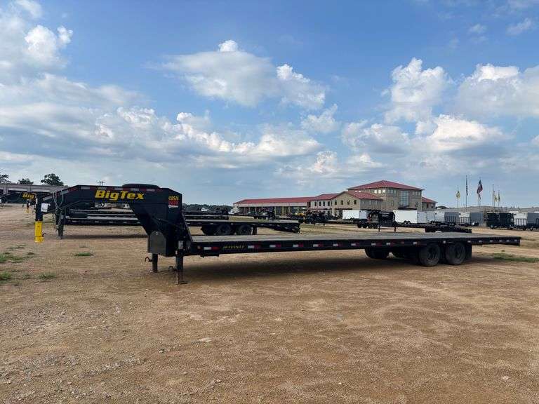 2024 BIG TEX 22GN-40STA-S8BK GOOSENECK TRAILER - VIN: 16V3F4823R6324227