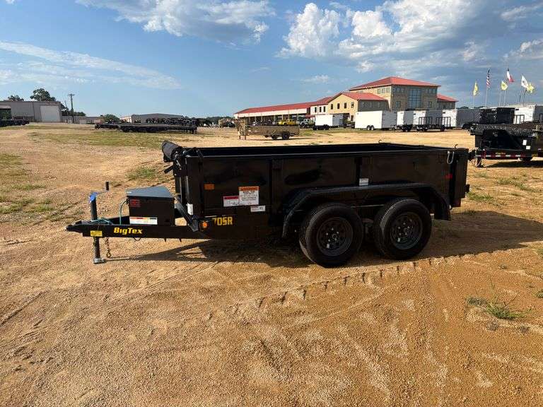 2025 BIG TEX 70SR-10-5WDD BUMPER PULL DUMP TRAILER - VIN: 16V1D1420S5408454