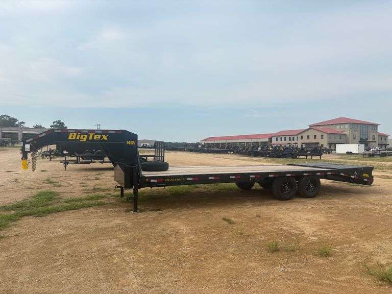 2025 BIG TEX 14GN-25D5A-MRBK GOOSENECK TRAILER - VIN: 16V3F3322S6417554