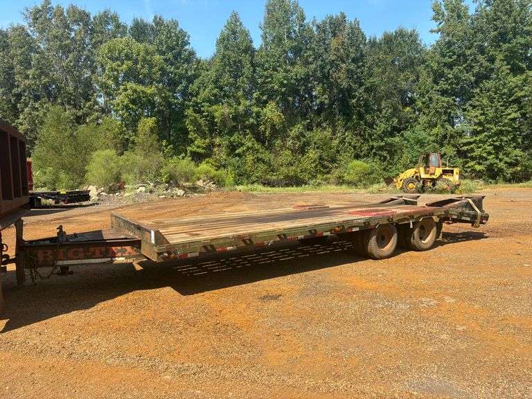 1997 BIG TEX PINTLE HITCH TRAILER - VIN: 4K8HX2020V1623366