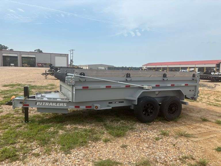 2026 PJ DV142 BUMPER PULL DUMP TRAILER - VIN: 4P51D1921T1423984
