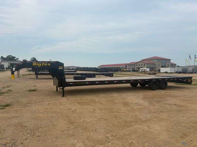 2025 BIG TEX 14GN-33D5A-MRBK GOOSENECK TRAILER - VIN: 16V3F4127S6413685