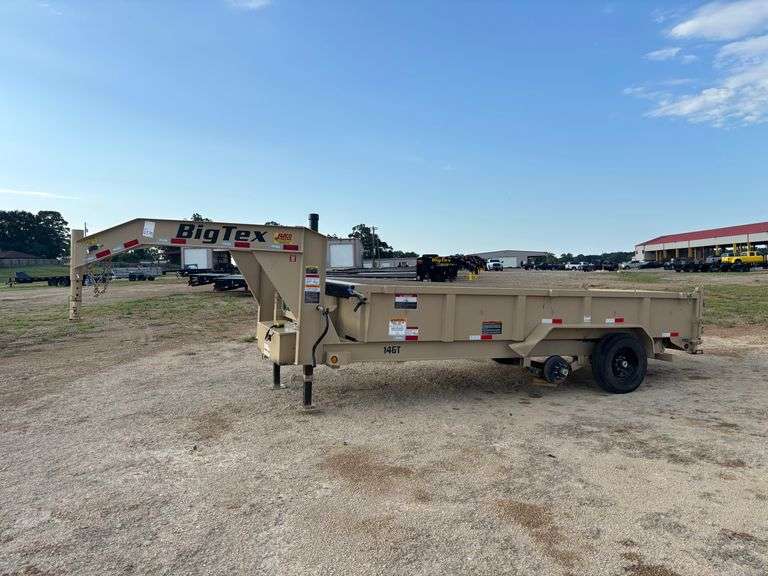 2025 BIG TEX 14GT-16 GOOSENECK DUMP TRAILER - VIN: 16V3D2423S7405745