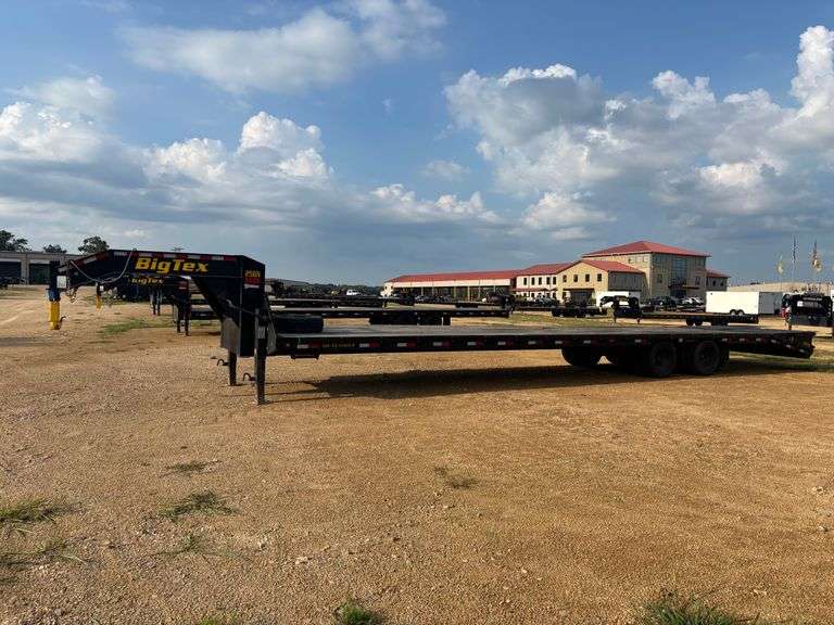 2024 BIG TEX 25GN-40D5A GOOSENECK TRAILER - VIN: 16V3F4829R6325611
