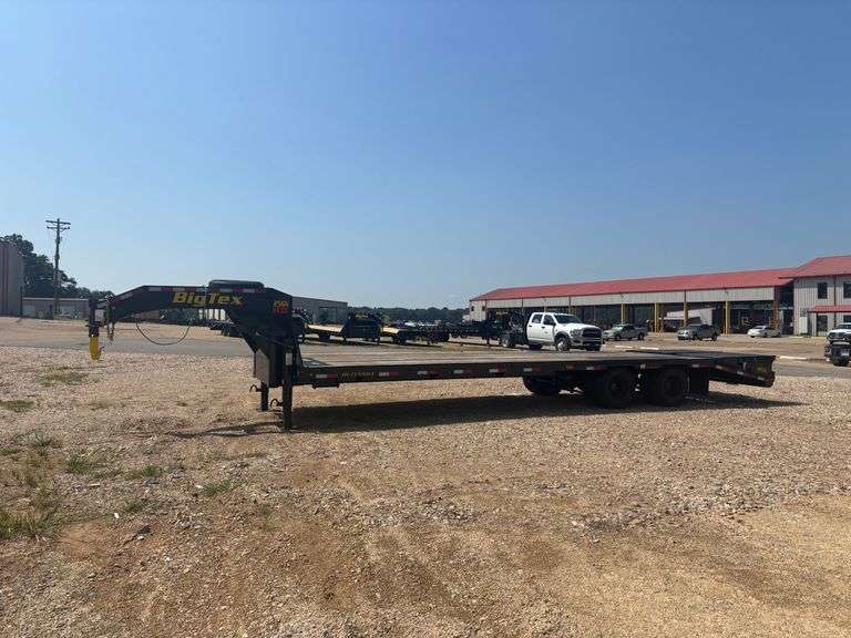 2025 BIG TEX 25GN-30D5A-MRBK GOOSENECK TRAILER - VIN: 16V3F3829S6413011