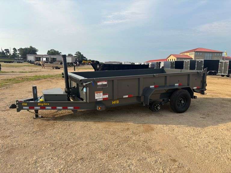 2025 BIG TEX 14TD-14 BUMER PULL DUMP TRAILER - VIN: 16V1D1927S7405709