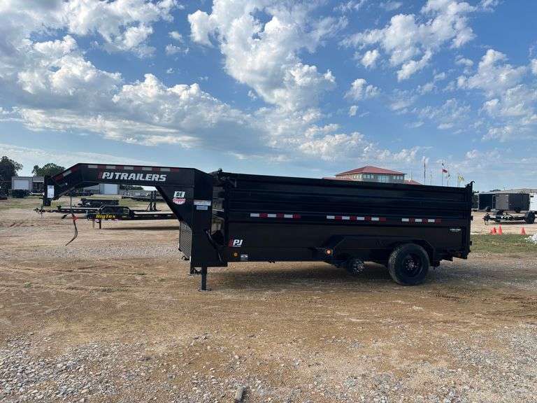 2024 PJ 3D262 GOOSENECK DUMP TRAILER - VIN: 4P53D2621R1400376