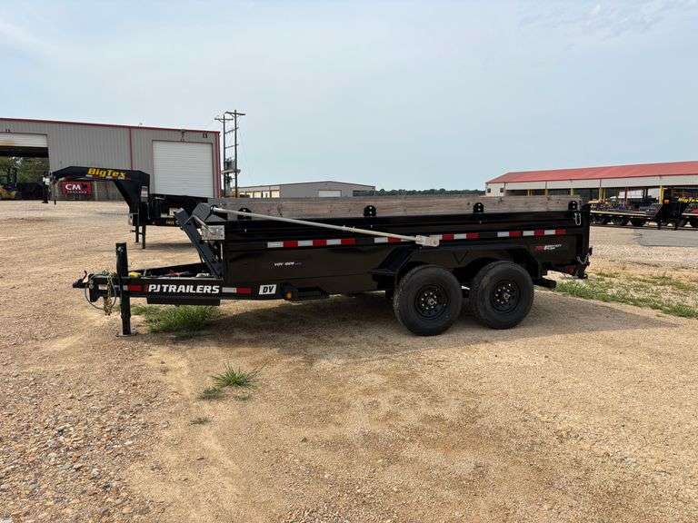 2026 PJ DV142 BUMPER PULL DUMP TRAILER - VIN: 4P51D1923T1423985