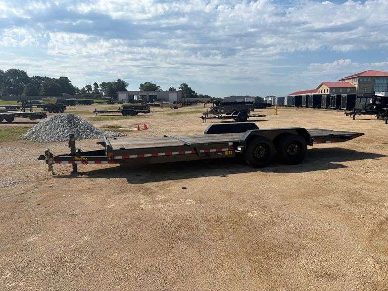 2025 BIG TEX 16TL-22BK BUMPER PULL TILT TOP TRAILER - VIN: 16V1C2720S3385306 - SALVAGE/NO TITLE