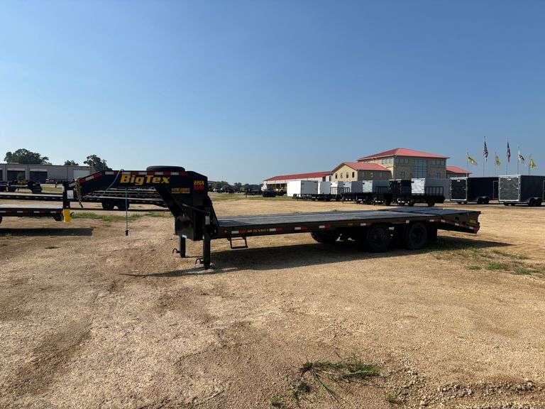 2025 BIG TEX 22GN-25D5A-MRBK GOOSENECK TRAILER - VIN: 16V3F3325S6378832