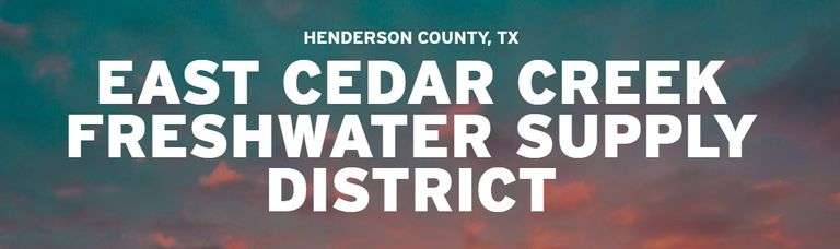 East Cedar Creek Fresh Water Supply District 