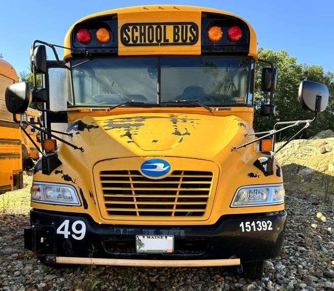 2015 BLUE BIRD BB VISION SCHOOL BUS #49