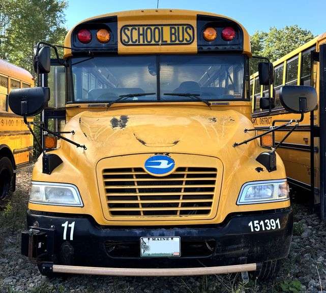 2015 BLUE BIRD BB VISION SCHOOL BUS #11