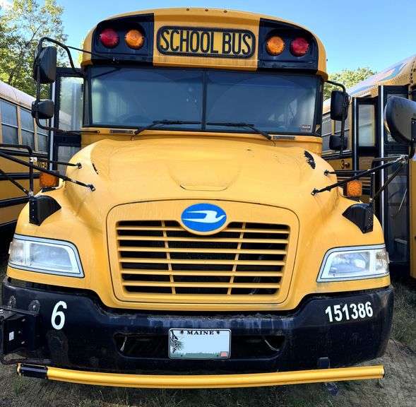 2015 BLUE BIRD BB VISION SCHOOL BUS #6