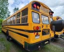 2016 BLUE BIRD BB VISION SCHOOL BUS #103
