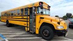 2015 BLUE BIRD BB VISION SCHOOL BUS #123