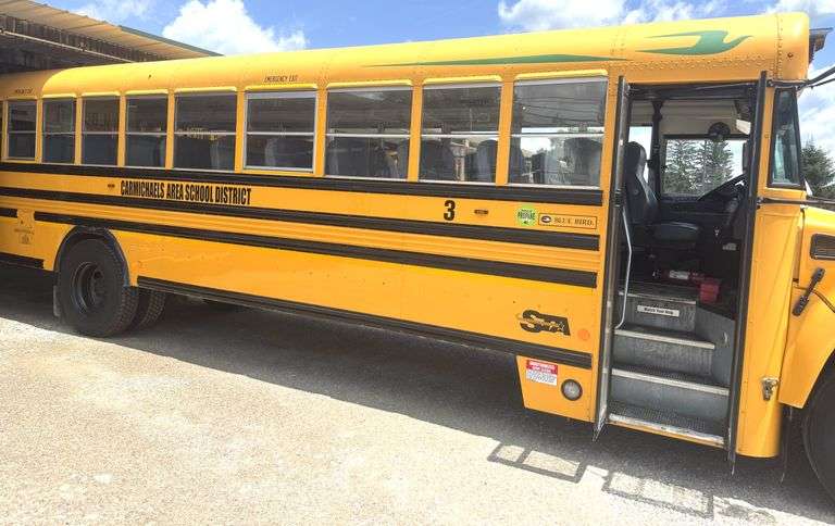 (3) 2014 BLUE BIRD BB VISION SCHOOL BUSES Located in CARMICHAELS, PA